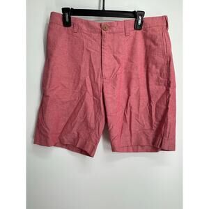 J. CREW Shorts mens 31x9 Gramercy Chino Flat Front Causal Classic Cotton Red NWT